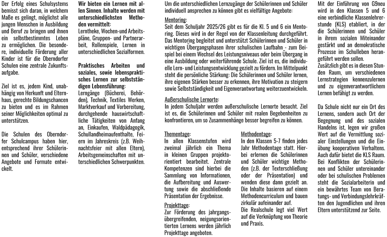 Vielfältiges Lernen